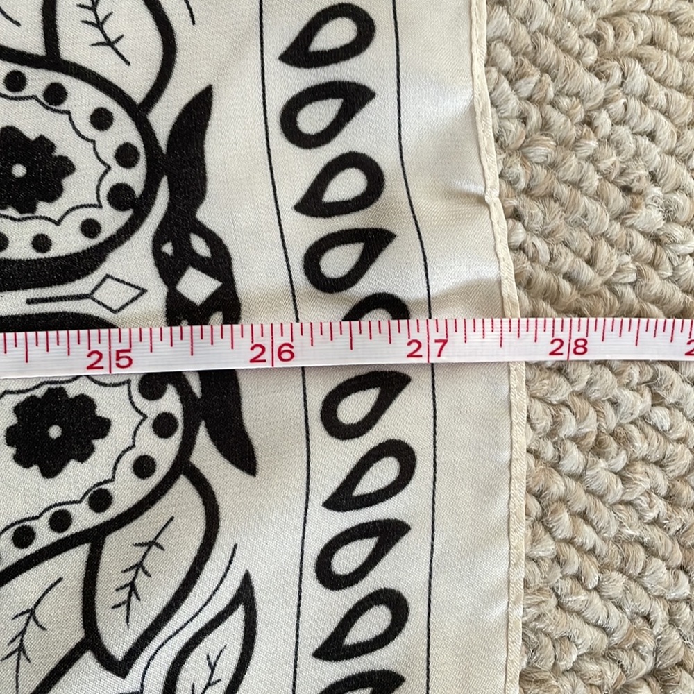 Square Satin Scarf - Picture 8 of 9